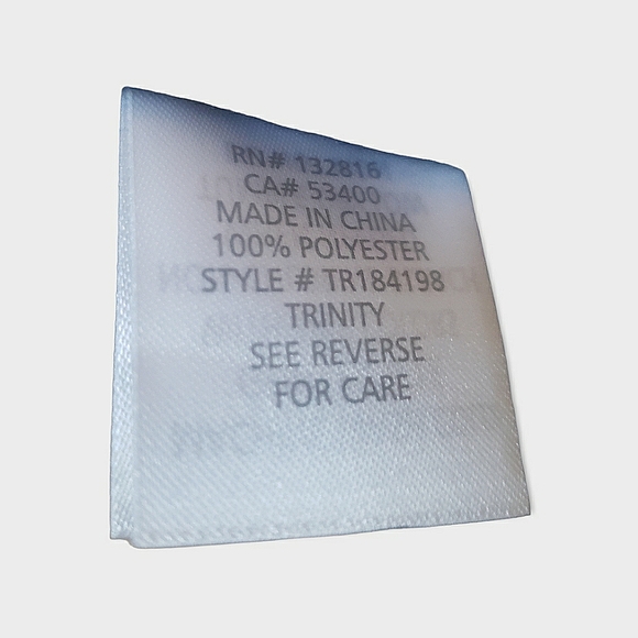 Womens TRINITY American Tradition blue polyester fleece tunic, XL - Picture 8 of 8